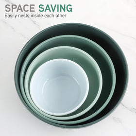 Cook with Color 73oz bowl with lid, great for leftovers.