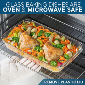 COOK WITH COLOR sloshproof lids reduce spills while storing or transporting meals.