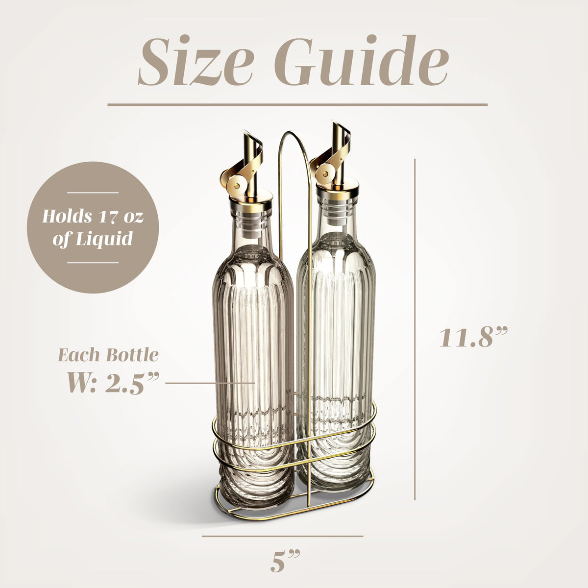 Sturdy stainless-steel wire rack cradles COOK WITH COLOR dispensers on the counter.