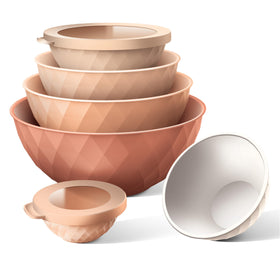 COOK WITH COLOR BPA-free polypropylene bowls for safe cooking.