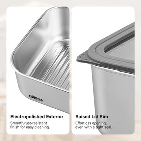 Cookeep eco-friendly reusable container helps reduce plastic waste.
