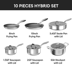 COOKER KING 5qt casserole pot with lid for family meals.