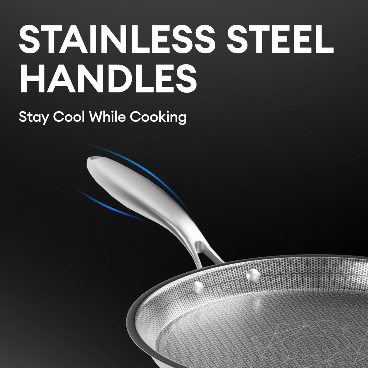 Cooker King dishwasher-safe pan for hassle-free cleanup