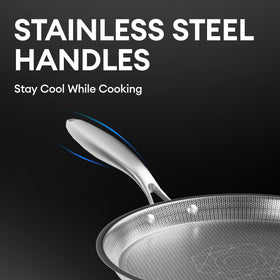 Cooker King dishwasher-safe pan for hassle-free cleanup