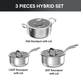 COOKER KING induction-ready tri-ply design delivers even heating on any stove