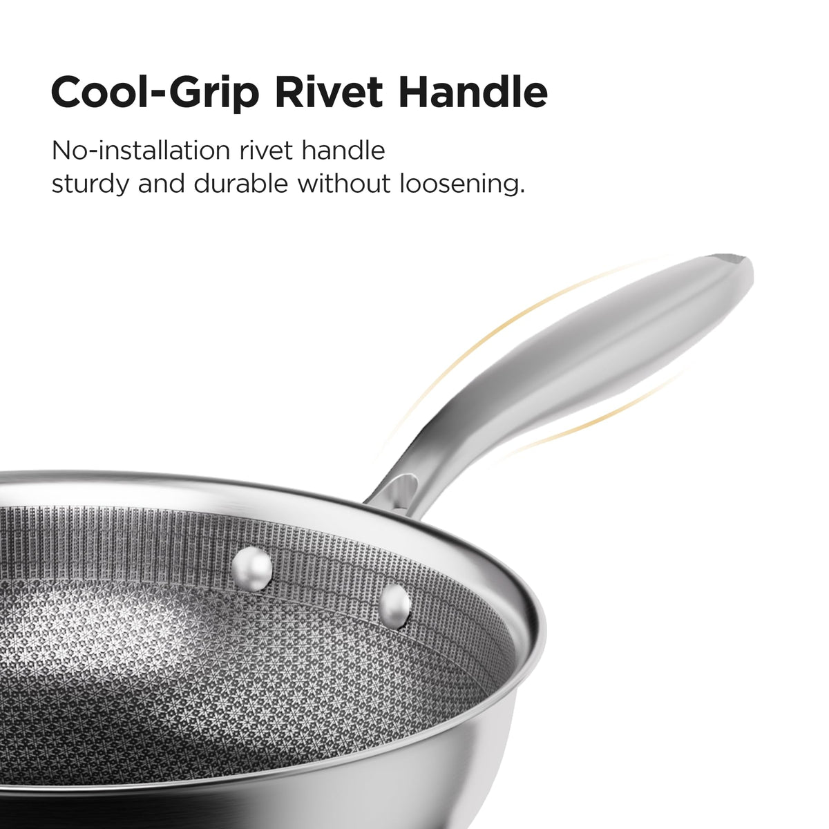 COOKER KING nonstick surface eases release and cleanup
