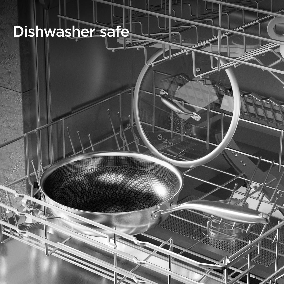 Cooker King oven-safe up to 900°F for stovetop-to-oven cooking