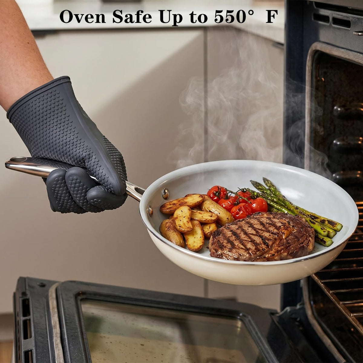 Cookersway dishwasher-safe coating simplifies cleanup after meals.