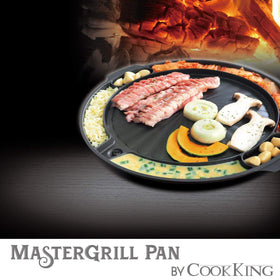 COOKKING Master Grill Pan is designed for smokeless indoor cooking experiences