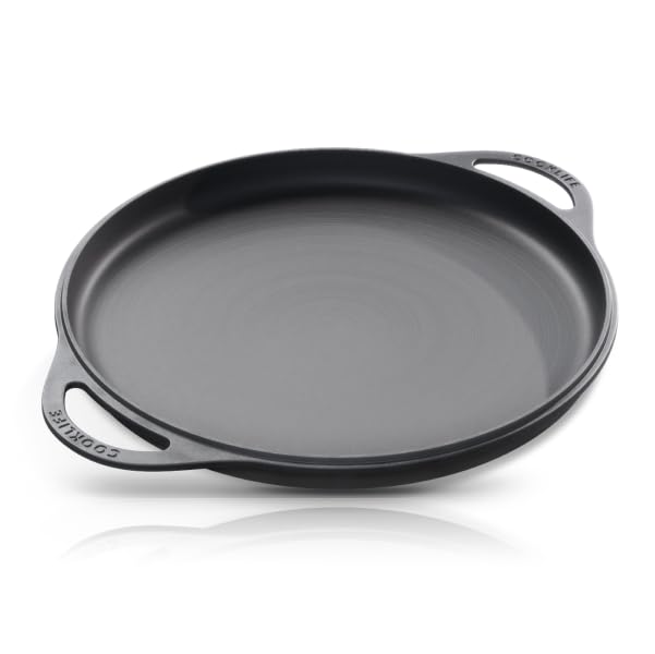 COOKLIFE 12-inch griddle with smooth surface for even seasoning.