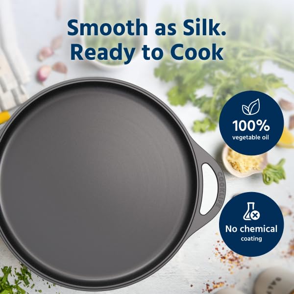 COOKLIFE easy-clean surface simplifies post-cook maintenance.
