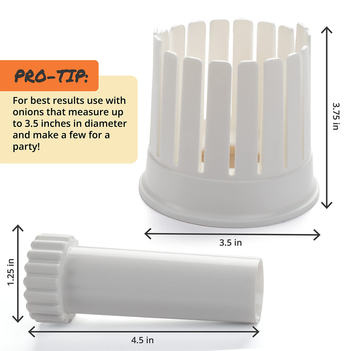 COOK'S CHOICE combo kit for convenient blooming onion prep.