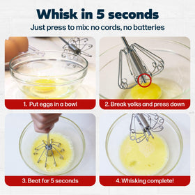 Cooks Innovations compact kitchen gadget ideal for eggs and light blends