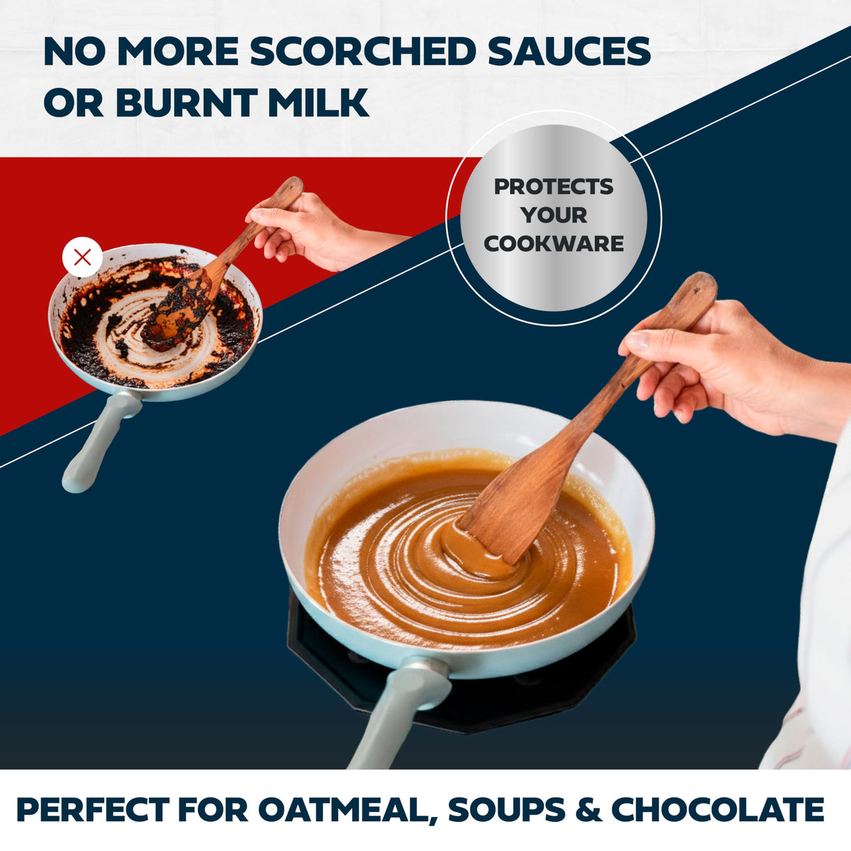 SimmerMat diffuser melts chocolate evenly for smooth candy