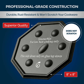 SimmerMat diffuser for soups and casseroles with even warmth