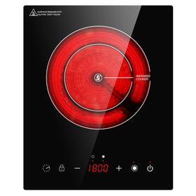 Cooktao dual-coils inside design delivers steady heat across pots and pans.