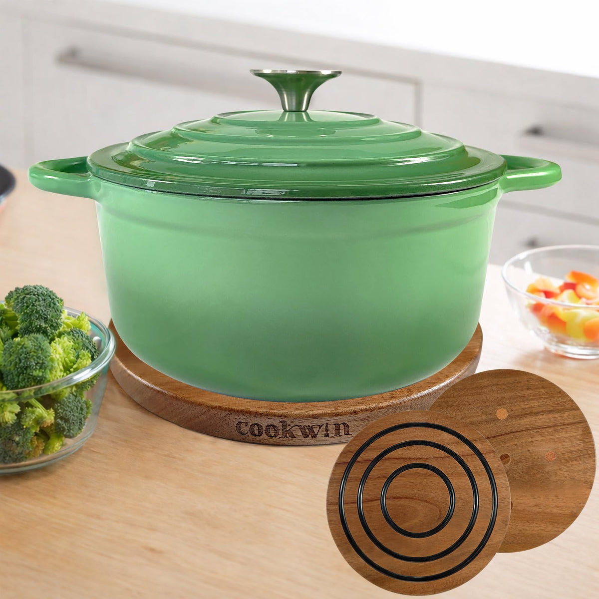 COOKWIN gift-ready magnetic trivet suitable for housewarmings and cookware lovers