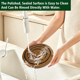 COOKWIN outdoors-ready trivet ideal for camping and picnics with hot dishes