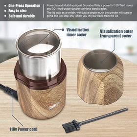 COOL KNIGHT detachable power cord stores neatly for compact storage