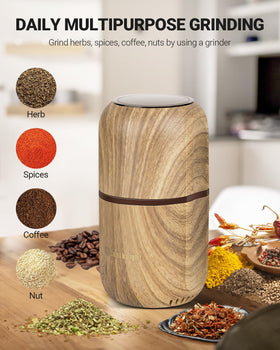 COOL KNIGHT Grinder operates at 30,000 rpm for quick results.