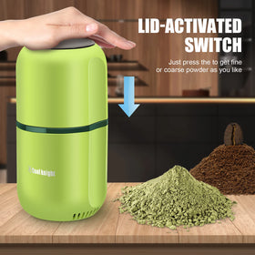 COOL KNIGHT pollen catcher keeps pollen neatly collected during grinding.
