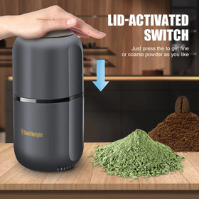 COOL KNIGHT pollen catcher feature helps clean pollen collection during grinding.
