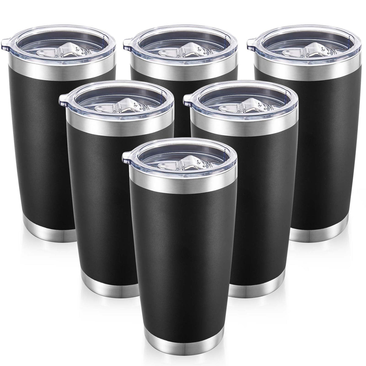 Cool Yoleb 20 oz tumbler side view shows durable stainless steel for daily use