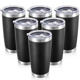 Cool Yoleb 20 oz tumbler side view shows durable stainless steel for daily use