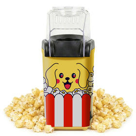Cooler Concepts Pupcorn machine with adorable puppy face for family movie nights.