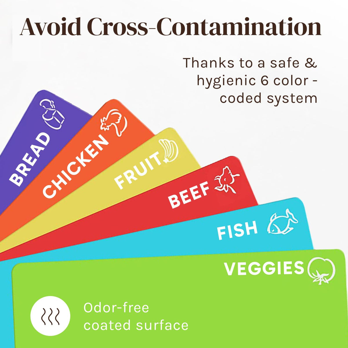 Cooler Kitchen 15x12 inch mats are dishwasher safe for quick cleanup.