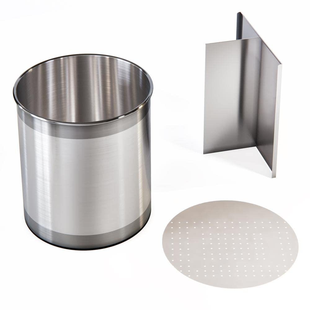 Cooler Kitchen easy-cleaning design makes cleanup quick after cooking.