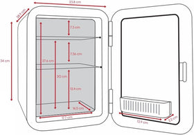 Cooluli EcoMax technology reduces energy use while maintaining internal temperature.