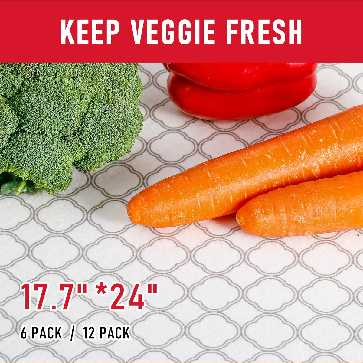 Cooyes machine-washable fridge liner cleans easily and dries flat