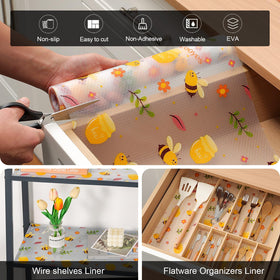 Cooyes non-adhesive liner demonstrates easy removal without sticky residue.