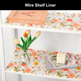 Cooyes shelf liner cut-to-fit process allows quick customization.