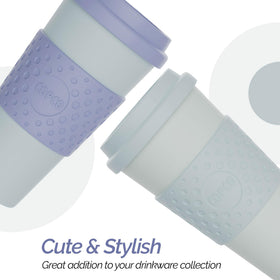 Copco Acadia non-slip sleeve provides secure grip on the go