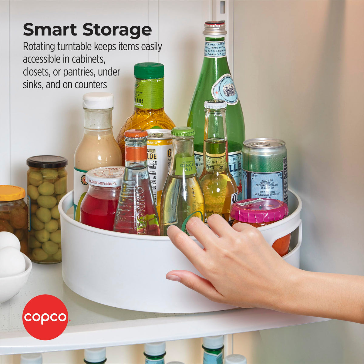 Copco easy-to-clean surface wiped with a damp cloth.