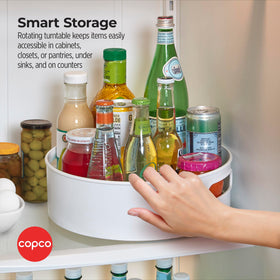 Copco easy-to-clean surface wiped with a damp cloth.