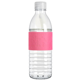 Copco Hydra pink 16.9 oz bottle with portable design for on-the-go hydration.