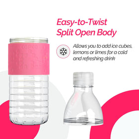 Copco Hydra Tritan BPA-free bottle showcasing shatter-resistant material for everyday bumps.