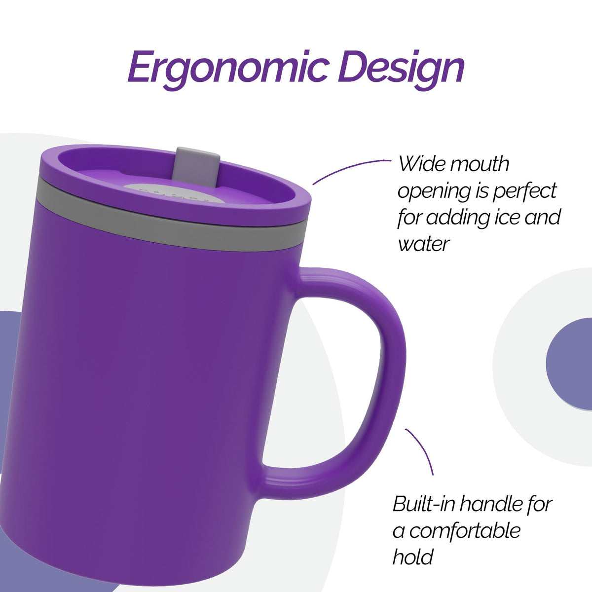 Copco Iconic 16oz mug microwave and dishwasher safe for easy cleanup