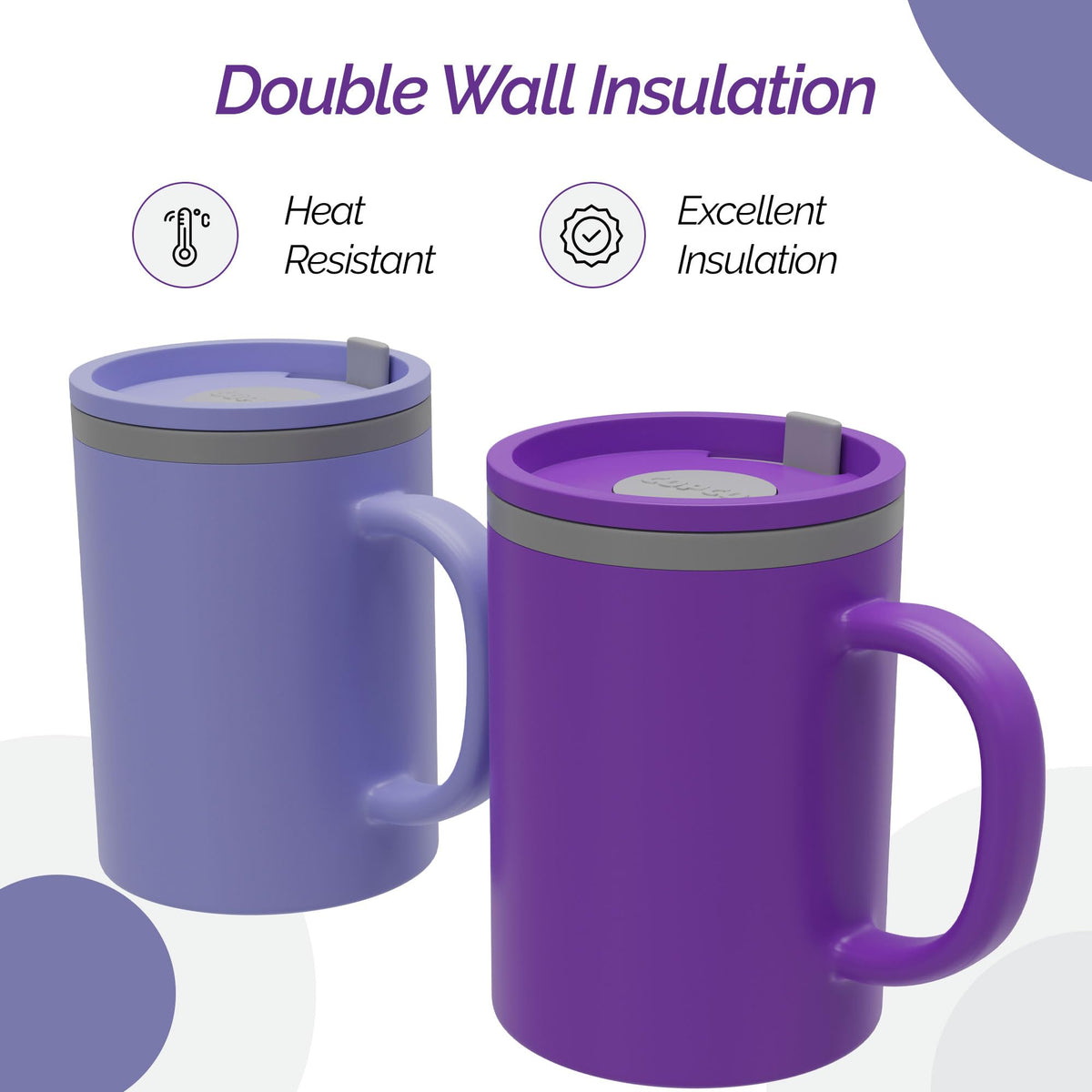 Copco Iconic spill-proof lid desk mug ensures safe transport during commute