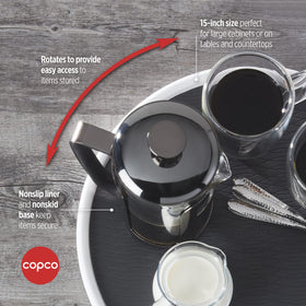 Copco Pro kitchen organizer boosts cabinet organization and daily use