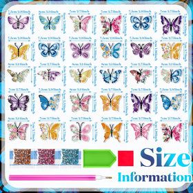 Easy DIY decor with Copkim butterfly magnets for lockers and magnetic boards