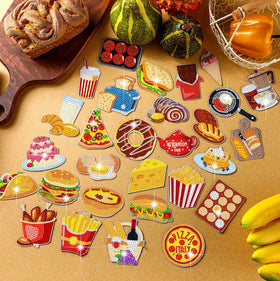 Copkim fridge diamond art magnets on sturdy PVC for lasting color