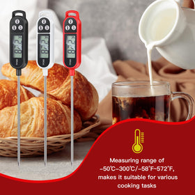 Copkim waterproof digital thermometer ready for kitchen and outdoor use