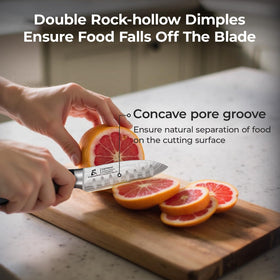 CoquusAid close-up edge shows an ultra-sharp bevel.