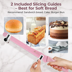 CoquusAid versatile bread knife for fruits, meats, and more