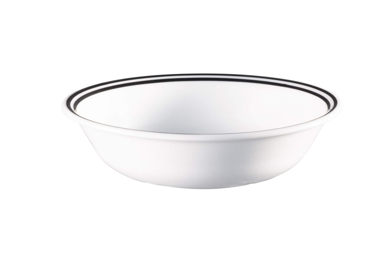Corelle City Block shown as dishwasher- and microwave-safe for convenient use.