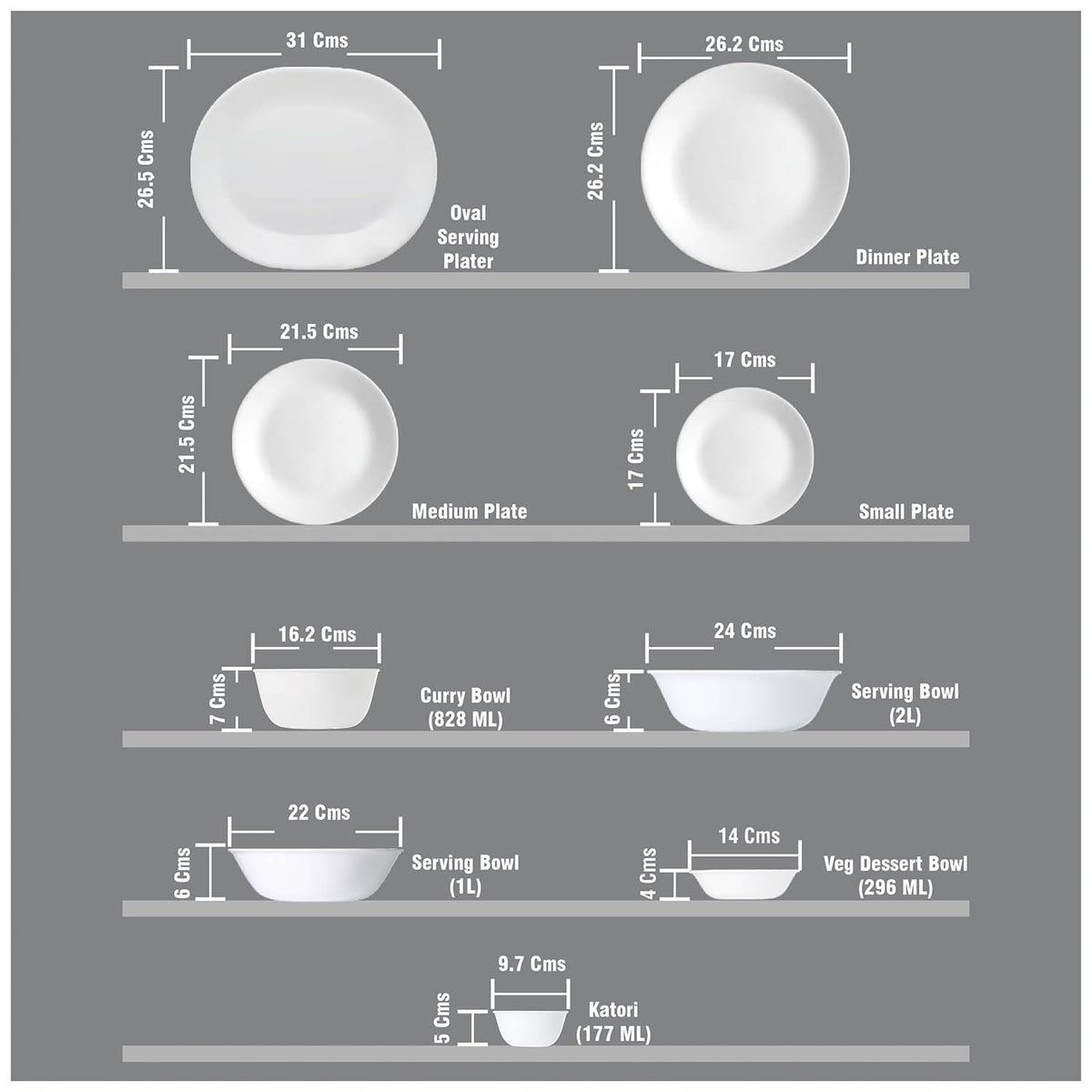 Corelle Livingware Winter Frost White bowl oven safe for warm dishes.